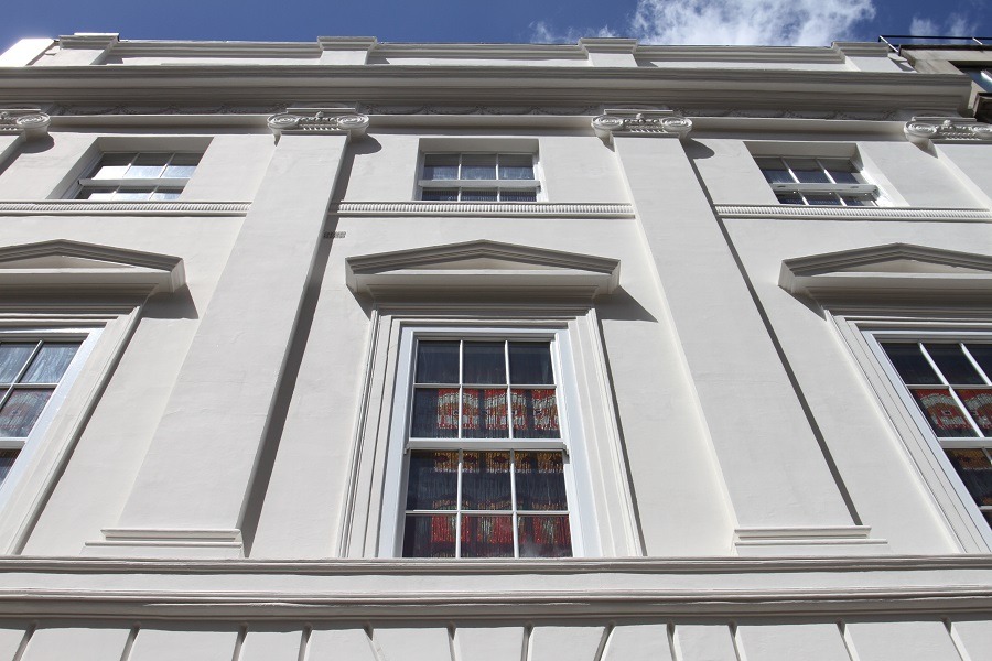 exterior building restoration, Sketch Mayfair