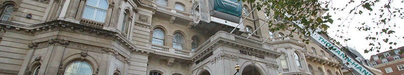 Thomann-Hanry® repairing the exterior stonework of The Langham Hotel, London.