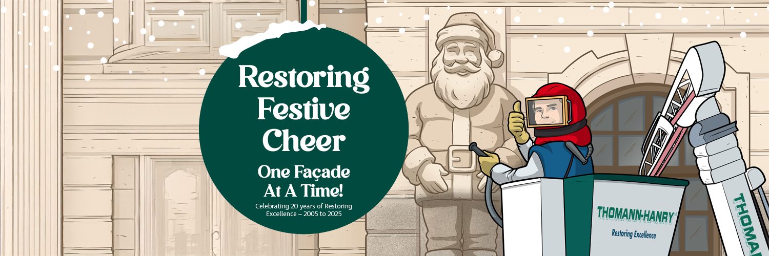 Restoring Festive Cheer... One façade at a time. Christmas and New Year opening hours.