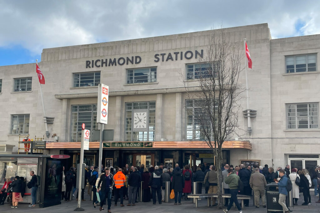 Styles Façade Solutions (formerly Thomann-Hanry®) has dramatically transformed the Art Deco Portland stone façade of Richmond Station, London, following Façade Gommage cleaning. The treatment has fully restored the stone to its original brilliance, with the station's bold lettering, clean parapet and architectural detailing all revealed in outstanding condition.